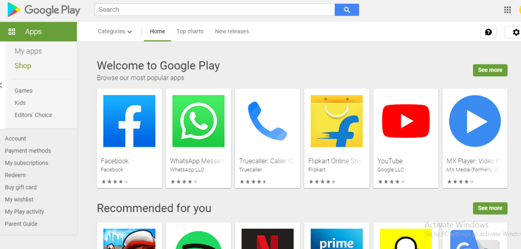 Google Play Store apps download karne ka