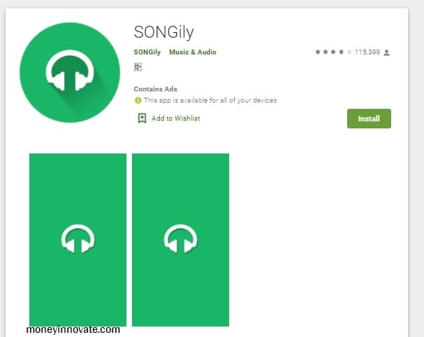 Songily – Gana Download Karne Ka Apps