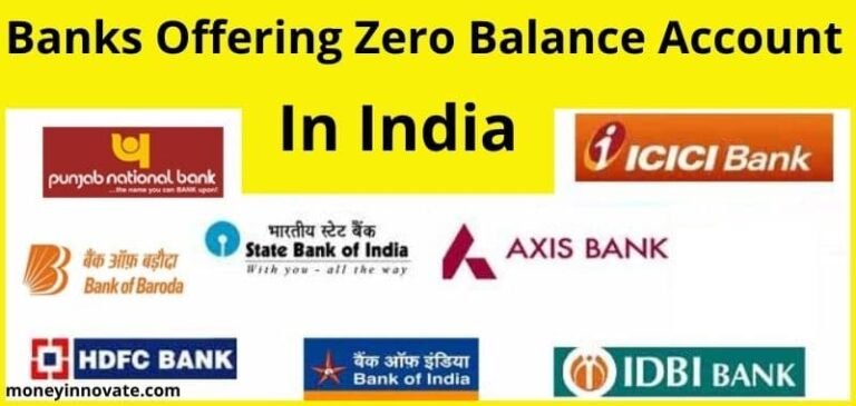 List Of Banks With Zero Balance Account Online In Hindi
