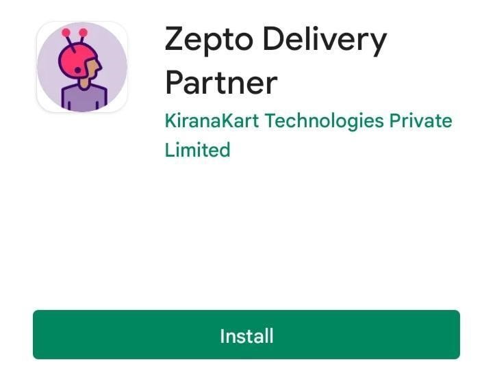 Zepto Delivery Partner App Download Kaise Kare