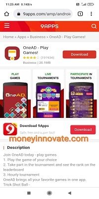 Onead – Game Khelo Paisa Jeeto App