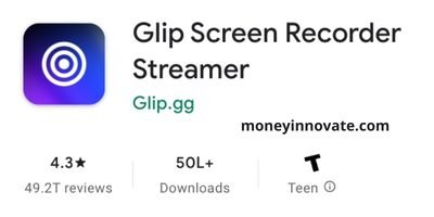Glip Screen Recorder - Video Record Karne Wala App
