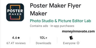 Poster Maker, Flyer Maker - Poster Banane Ke Liye App